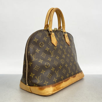 Louis Vuitton Monogram Alma Handbag M51130 Brown