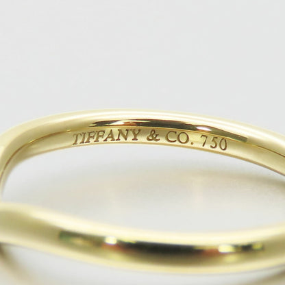 Tiffany & Co. Rings Curved Band Ring K18Yg Approx. 2.1G Yellow Gold