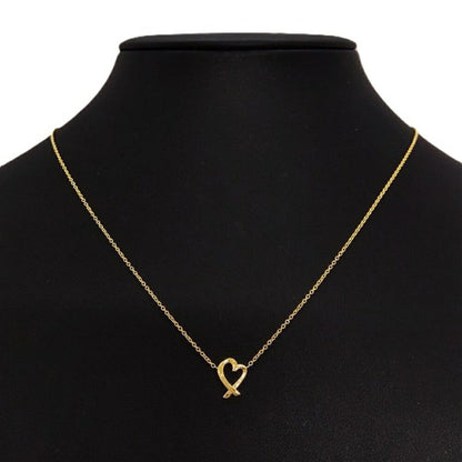 Tiffany & Co. Paloma Picasso Labyrinth Heart Necklace In 18K Yellow Gold