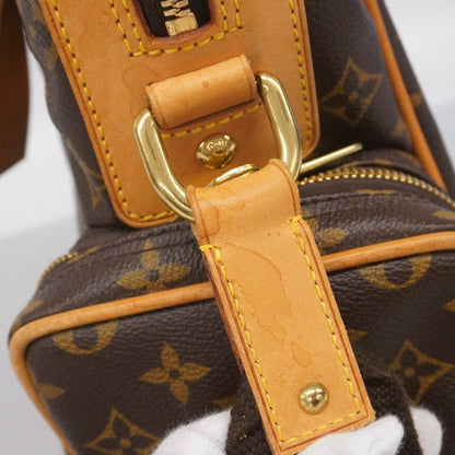 Louis Vuitton Monogram Saxophone Wash Shoulder Bag M92967 Brown