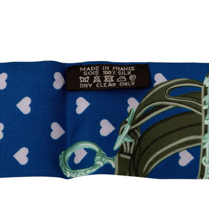 Hermes Herms Twilly Brides De Gala Love Scarf