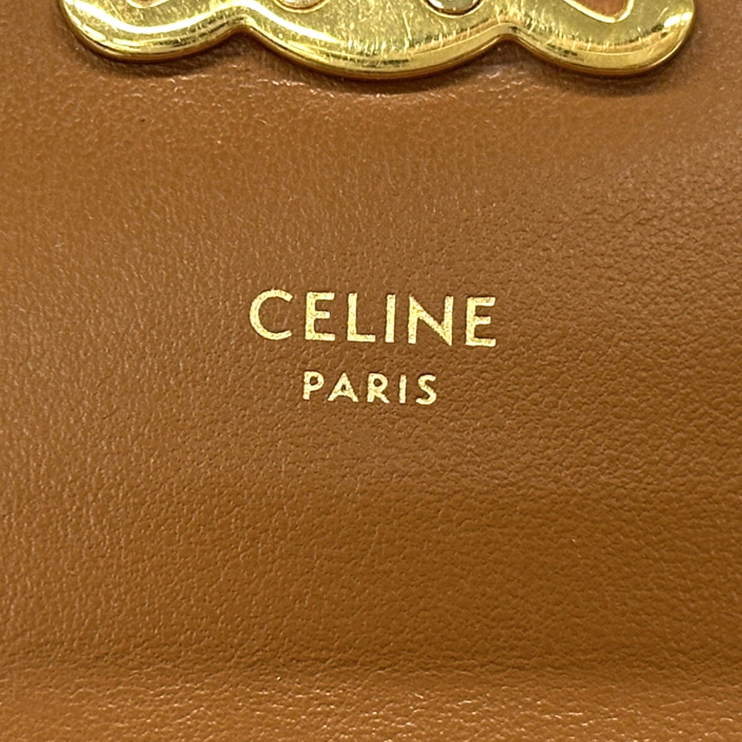 Celine Triomphe Tri-Fold Wallet For Women