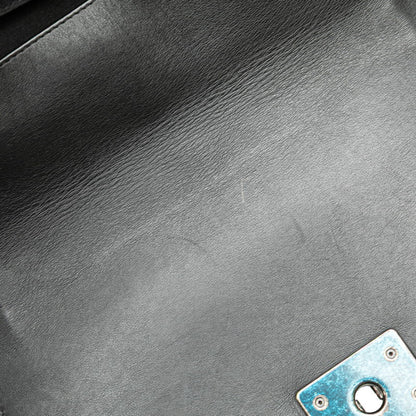 Chanel Boy Chanel 25 Crossbody Chain Shoulder Bag In Black