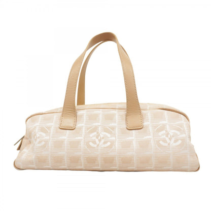 Chanel New Travel Nylon Beige Handbag