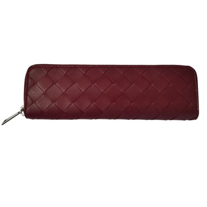Bottega Veneta Leather Intrecciato Pen Case