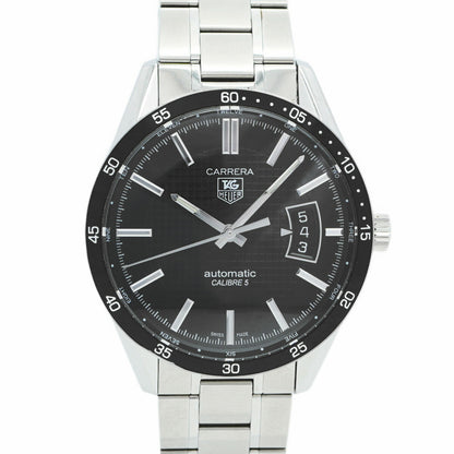 Tag Heuer Carrera Wv211M Black Dial