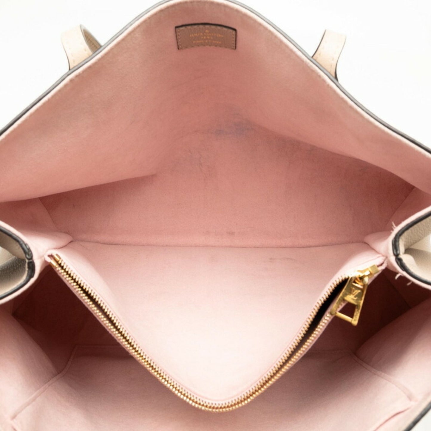 Louis Vuitton Rock Me Tote Bag Shoulder M57346 Greige Leather