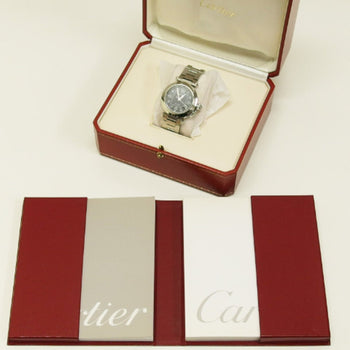 Cartier Pasha C 35Mm Black Dial Ss 20180320