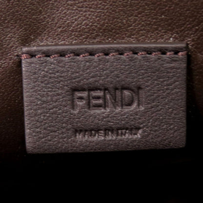 Unused Fendi X Skims Collaboration Logo 8N0171 Nylon Beige Pouch Bag 0920 Fendi Skims