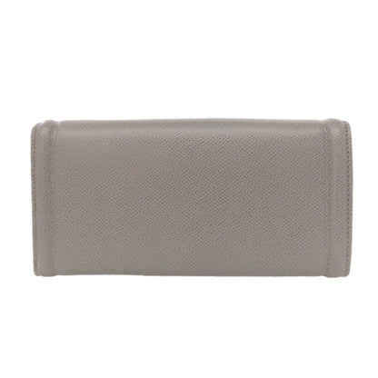 Salvatore Ferragamo Vara Ribbon Long Wallet Leather