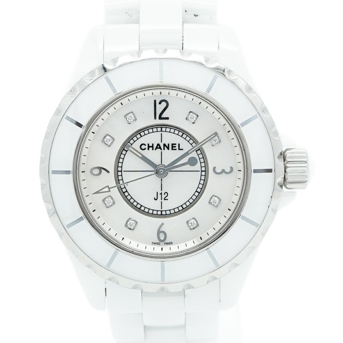 Chanel J12 H2422 White Dial
