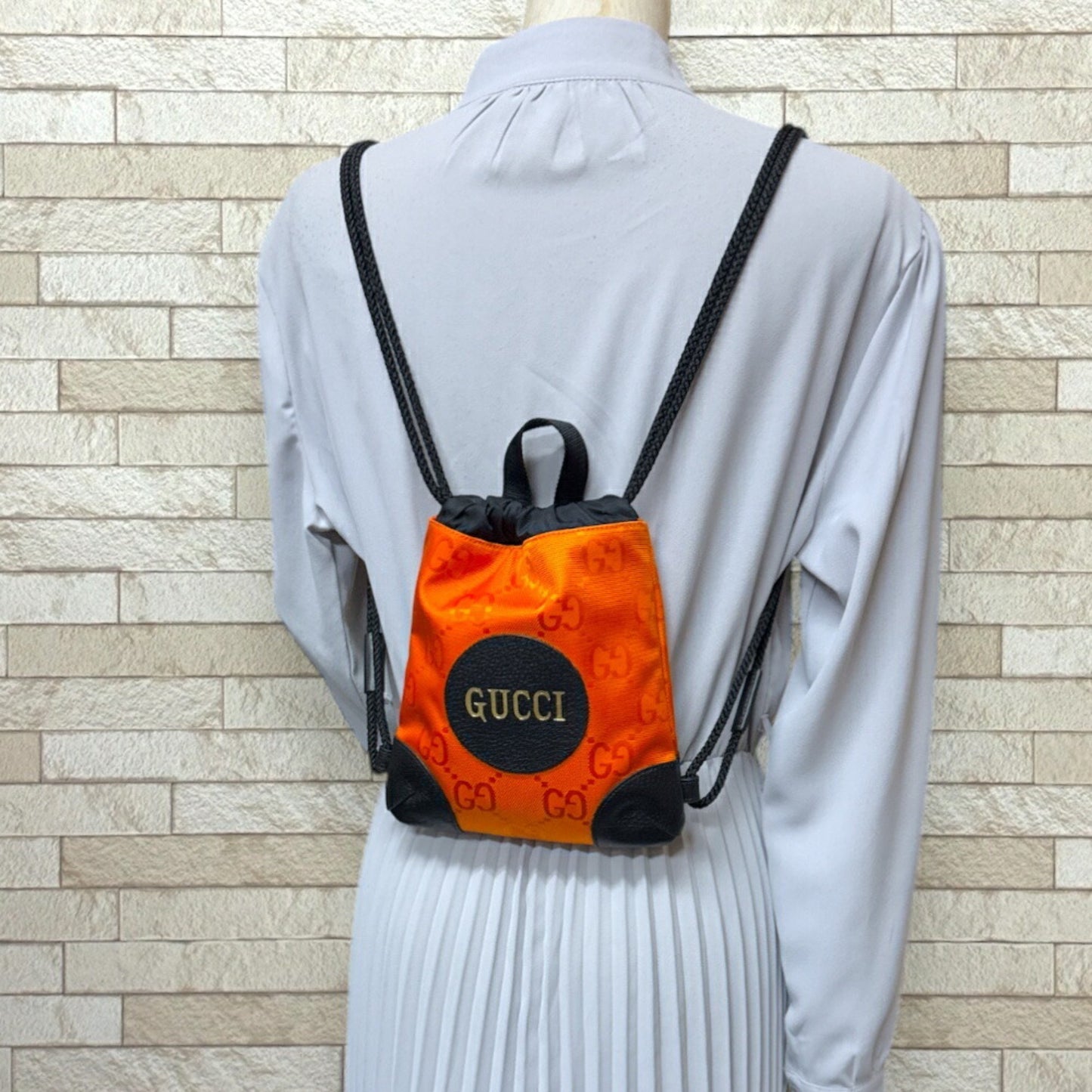 Gucci Off The Grit Backpack/Daypack Nylon 643887