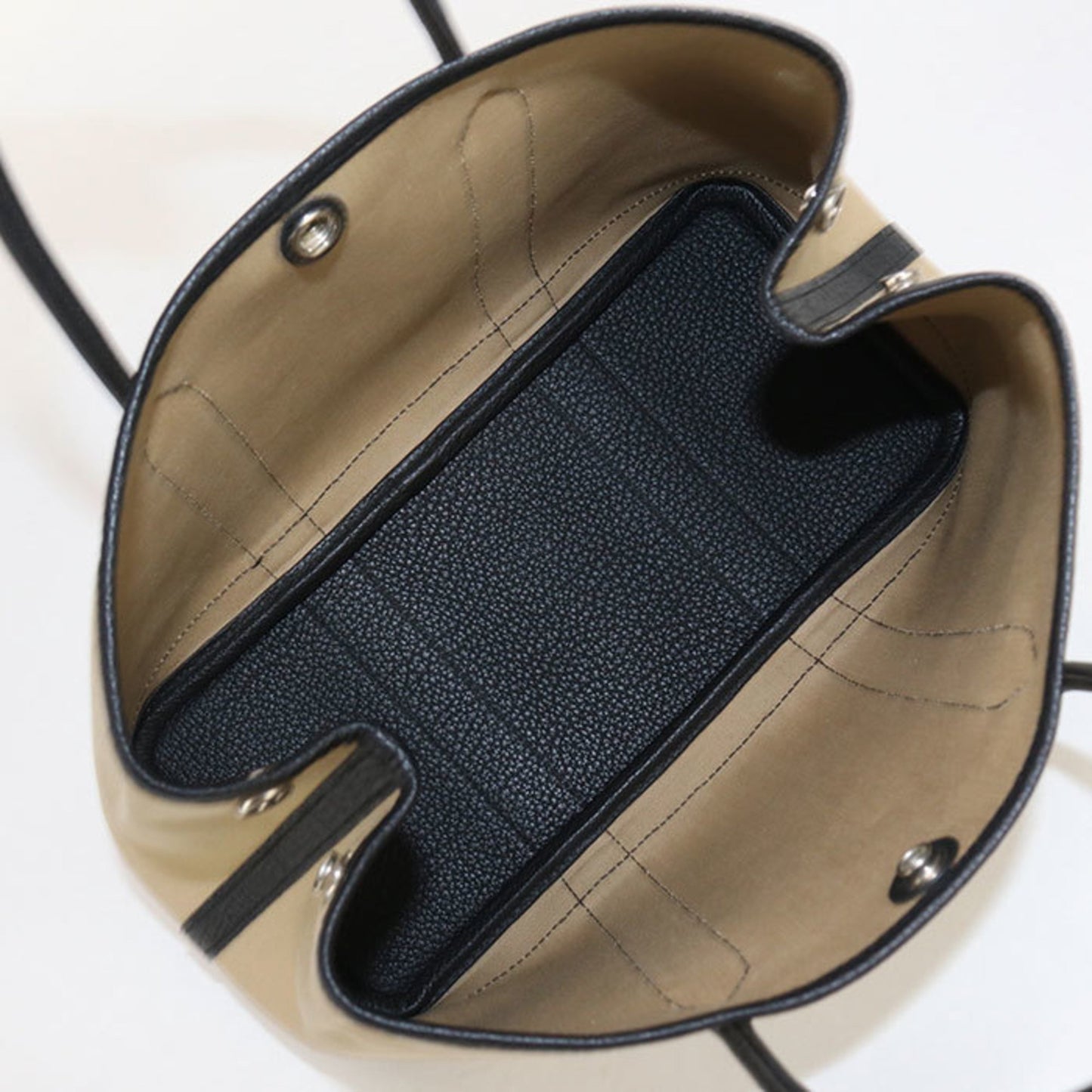 Hermes Garden Party Tpm A Stamped Tote Bag