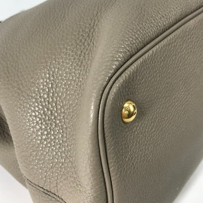 Prada 1Ba579 Logo 2Way Hand Bag Crossbody Shoulder Bag Shoulder Bag Gray