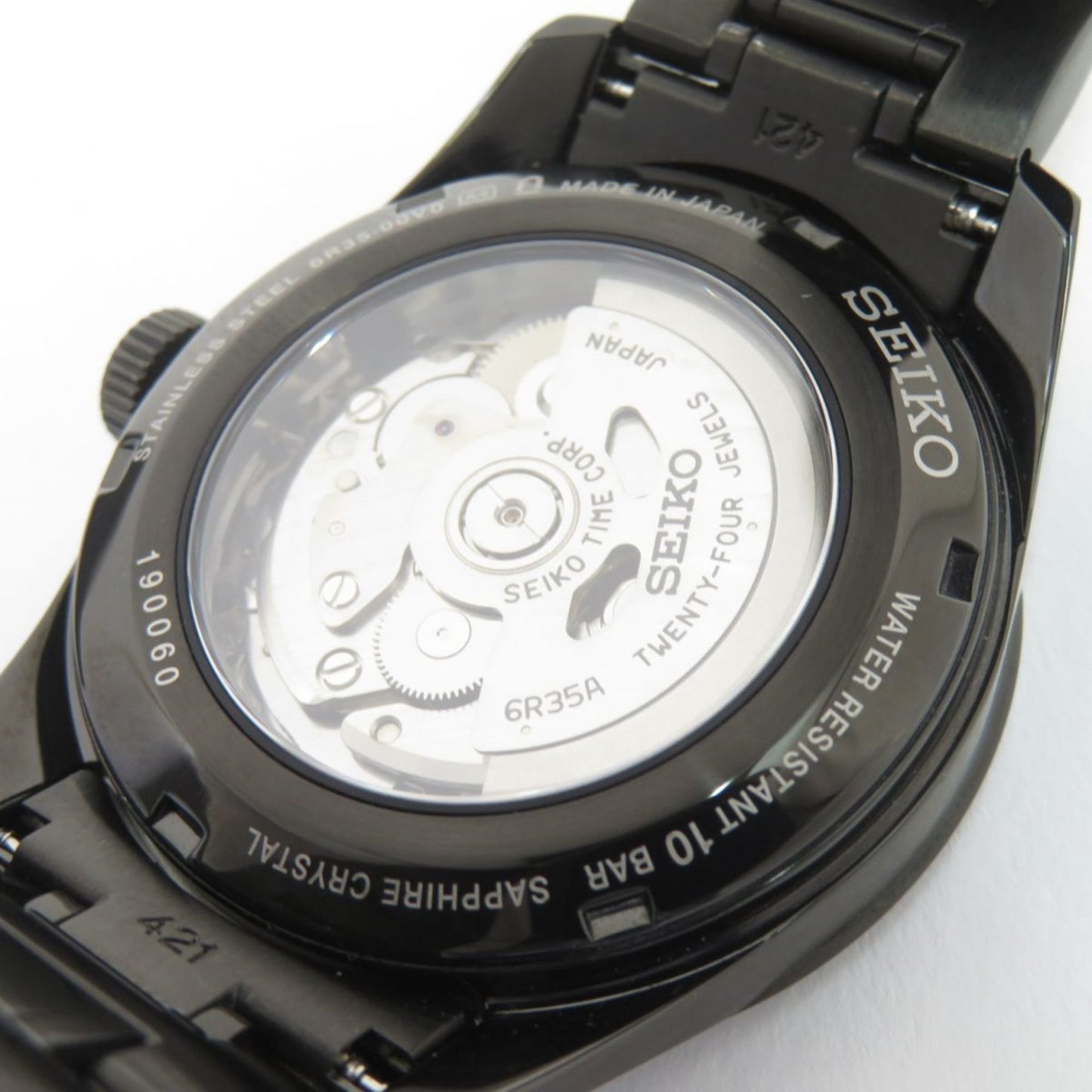 Seiko Presage Sharp Edged Series 6R35-00V0 Sarx091 Automatic Watch