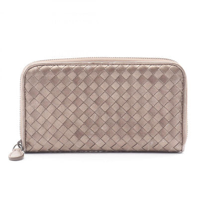 Bottega Veneta Intrecciato Leather Round Long Wallet