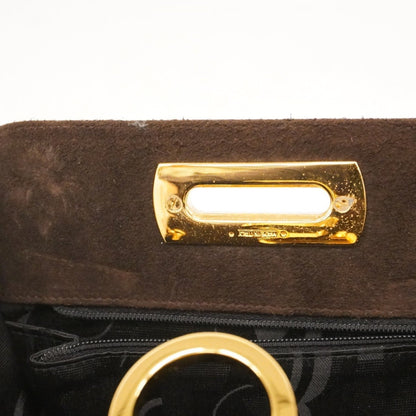 Suede Salvatore Ferragamo Shoulder Bag