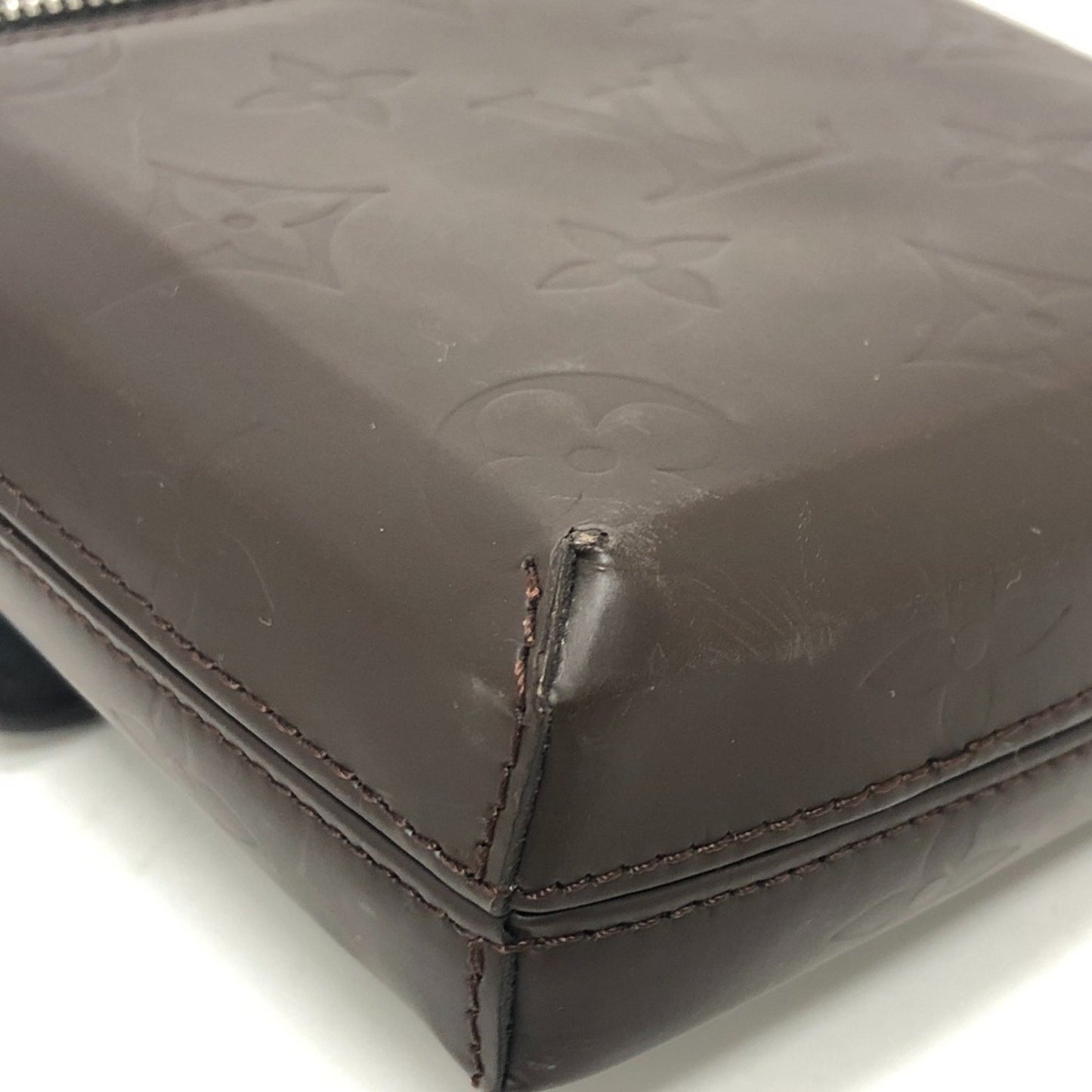Louis Vuitton M46550 Monogram Glace Ray Bag Waist Pouch Accessory Case Leather