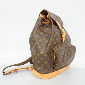 Louis Vuitton Monogram Montsouris Gm Backpack M51135 Brown