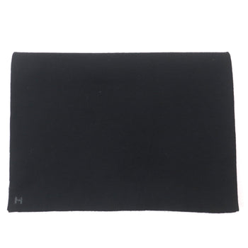 Hermes Alle Retour Cashmere And Silk H Embroidered Reversible Scarf