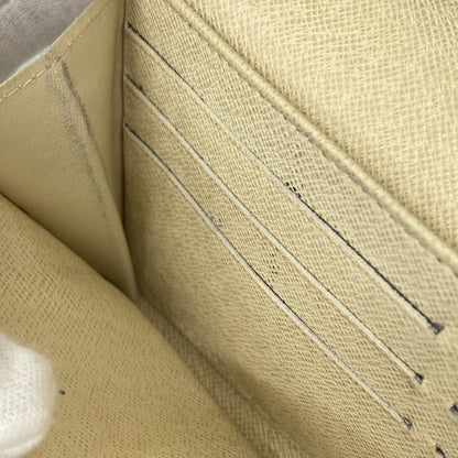 Louis Vuitton Damier Azur Portefeuille Sarah Long Wallet N61735 White