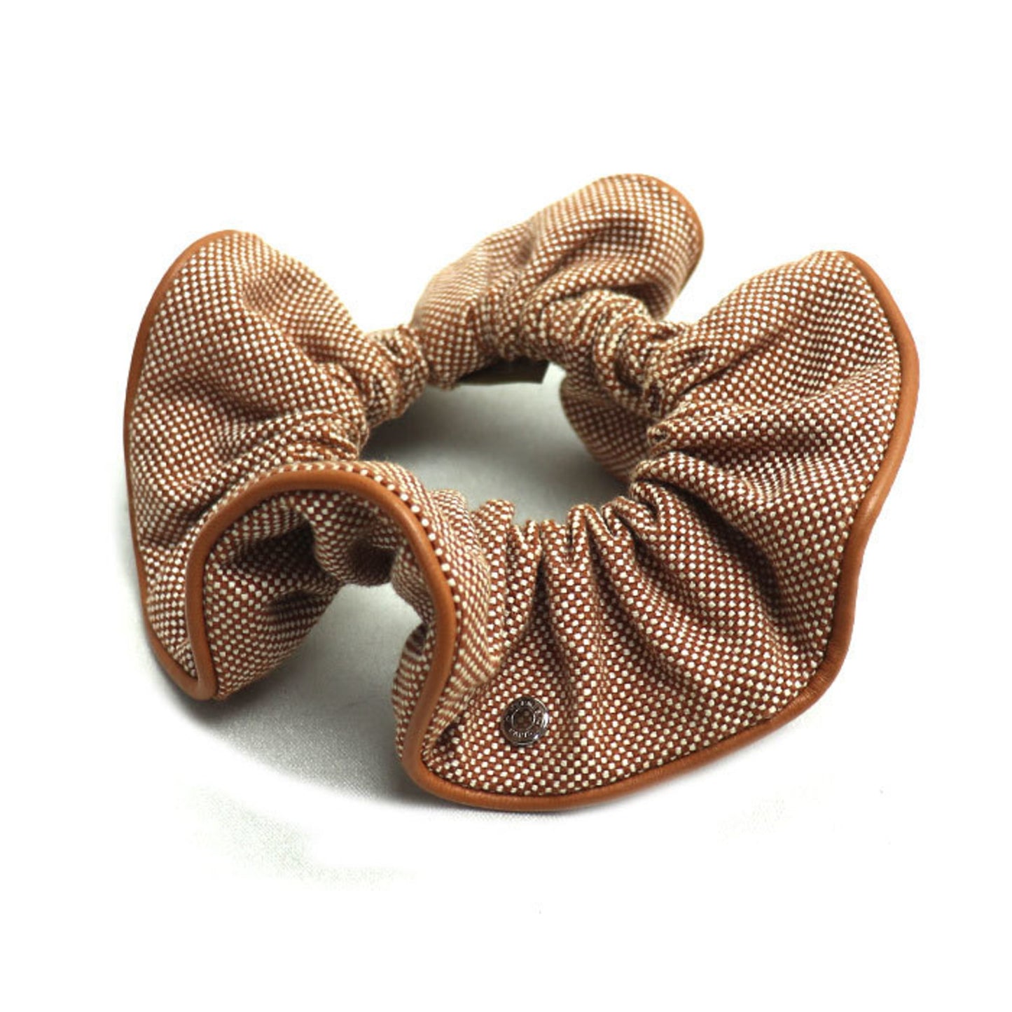Hermes Claudia Toile H Hair Scrunchie (241029G) In Cotton