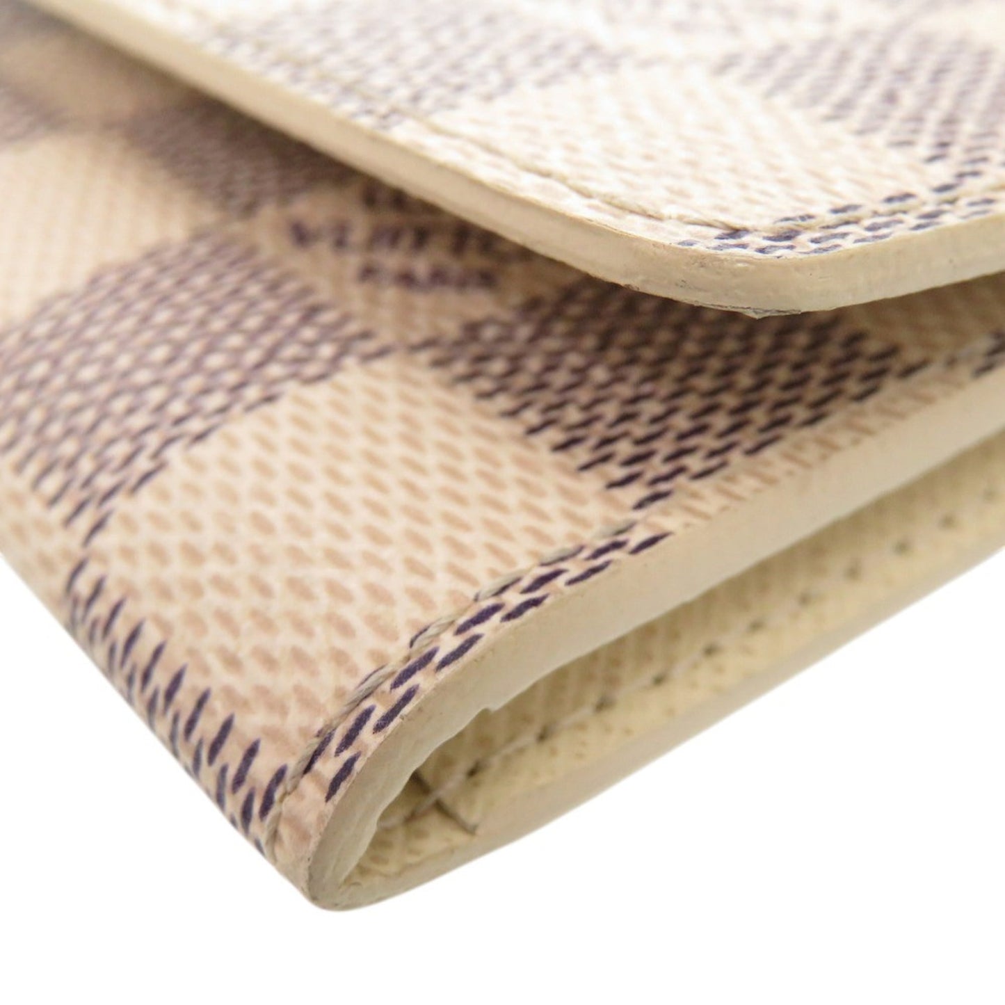 Louis Vuitton Azur Envelope Carte De Visite Damier Card Case N61746 White Lv 0719 Louis Vuitton