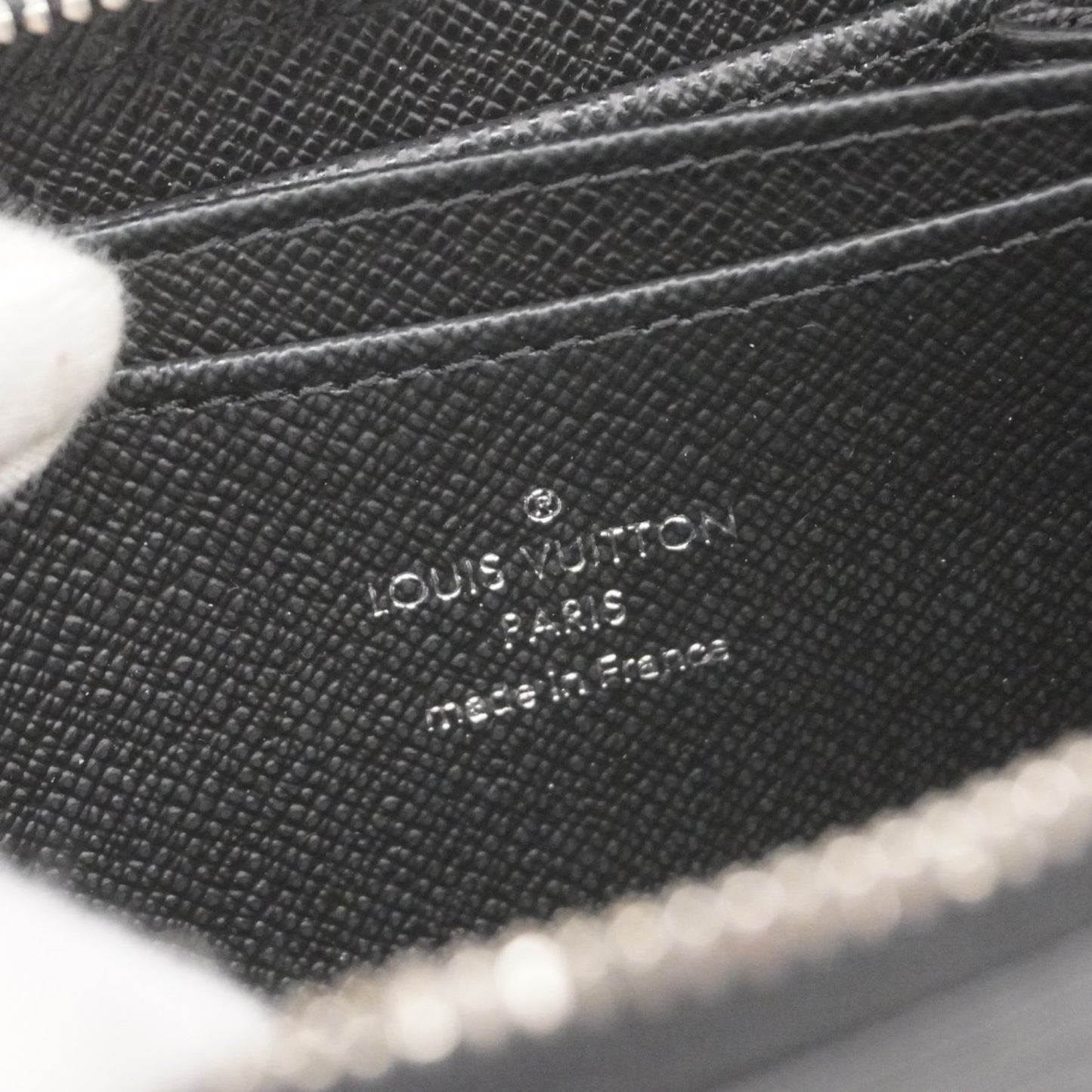 Louis Vuitton Wallet/Coin Case Epi Zippy Coin Purse M60152 Noir