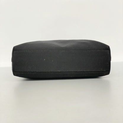 Salvatore Ferragamo Vara Shoulder Bag In Black Nylon