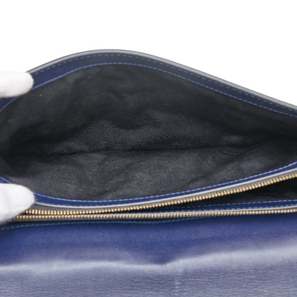 Marc Jacobs Shoulder Bag Navy Purple Leather