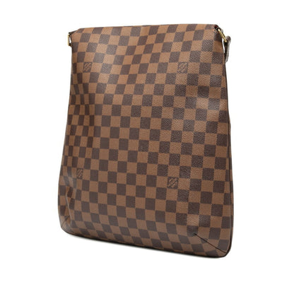 Louis Vuitton Damier Musette Shoulder Bag N51302 Brown Leather
