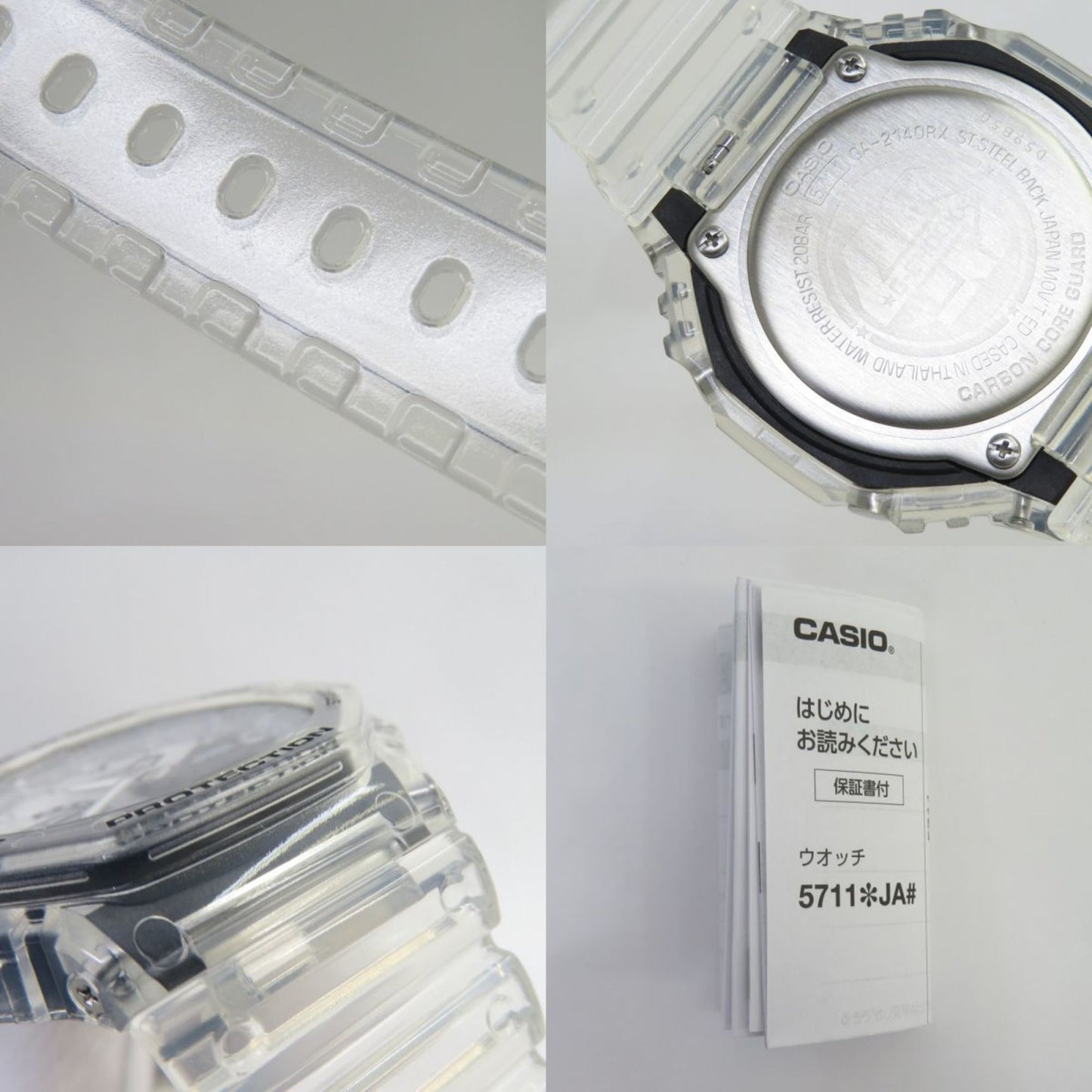 Casio Casio G-Shock 40Th Clear Remix Anniversary Limited Model Skeleton Quartz Watch