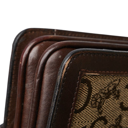 Celine C Macadam One-Shoulder Bag In Brown Canvas