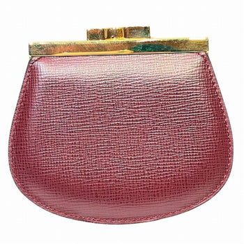 Cartier Must Line Bordeaux Wallet/Coin Case