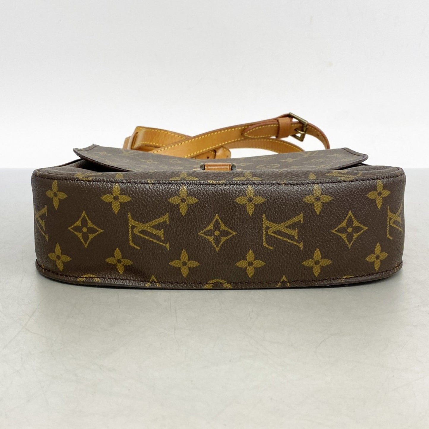 Louis Vuitton Monogram Saint-Cloud Gm Shoulder Bag M51242 Brown