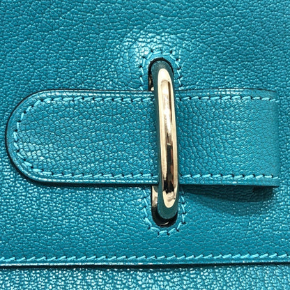 Hermes Chevre Mysore Clutch Bag With Stopper