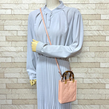 Fendi Sunshine Shopper Mini Shoulder Bag