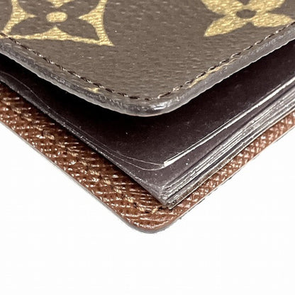 Louis Vuitton Monogram Porte Carte Credit Pression M60937 Accessories Business Card Holders/Card