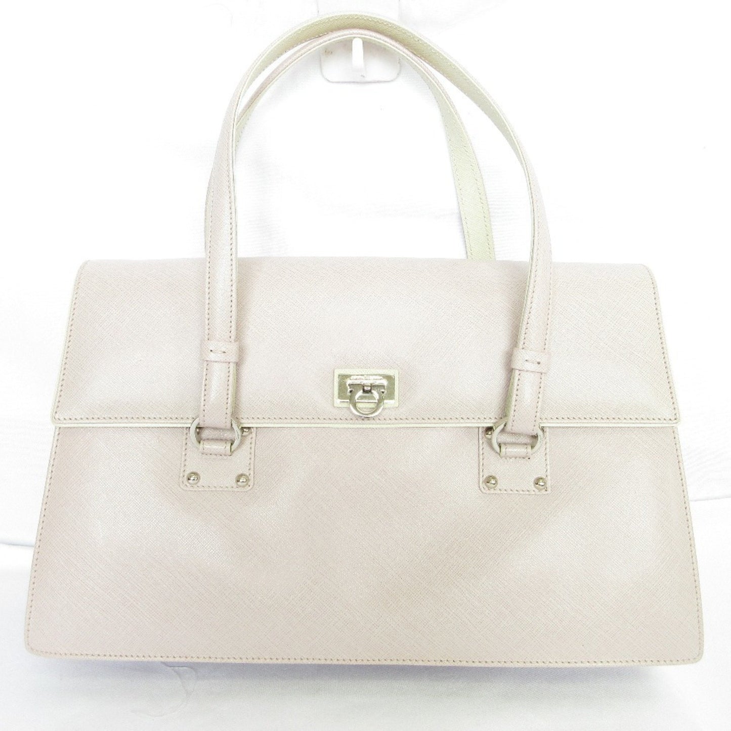 Salvatore Ferragamo Gancini Leather Handbag