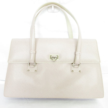 Salvatore Ferragamo Gancini Leather Handbag