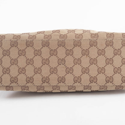 Gucci Bamboo 002 1016 Canvas Bag In Beige