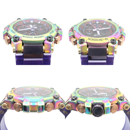 G-Shock Casio Mtg-B3000Prb-1A Mt-G Aurora Oval Watch With Radio-Controlled Solar Power