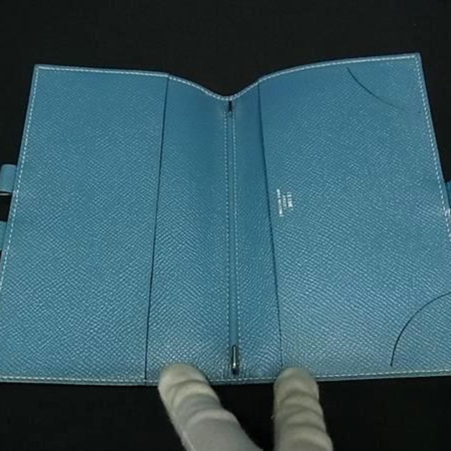 Hermes Herms Agenda Vision Blue Jean Planner Cover