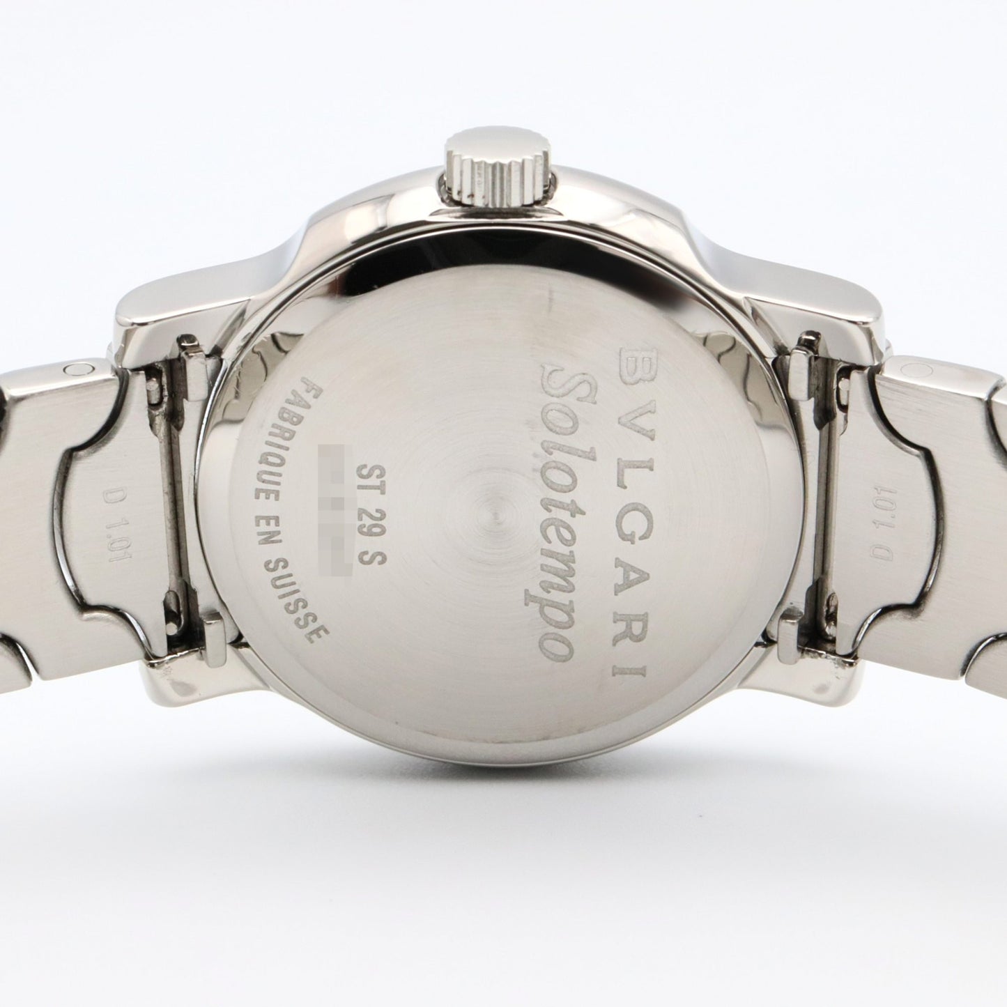 Bvlgari Solotempo Stainless Steel Watch For Women