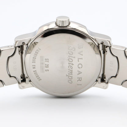 Bvlgari Solotempo Stainless Steel Watch For Women