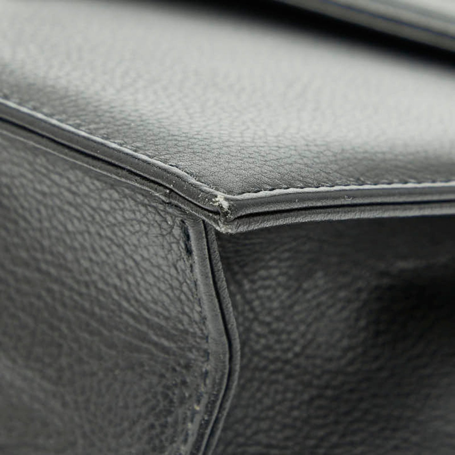 Saint Laurent Second Bag Clutch Black Leather