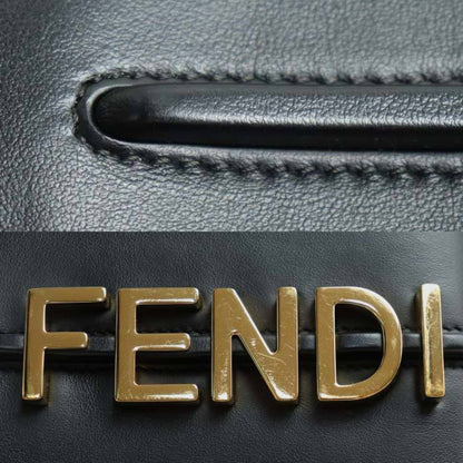 Fendi Phone Holder Shoulder Bag Black 7As192