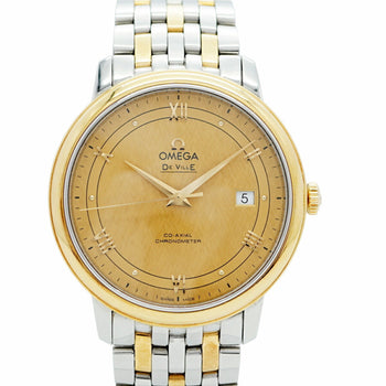 Omega De Ville 424.20.40.20.08.001 Gold Dial