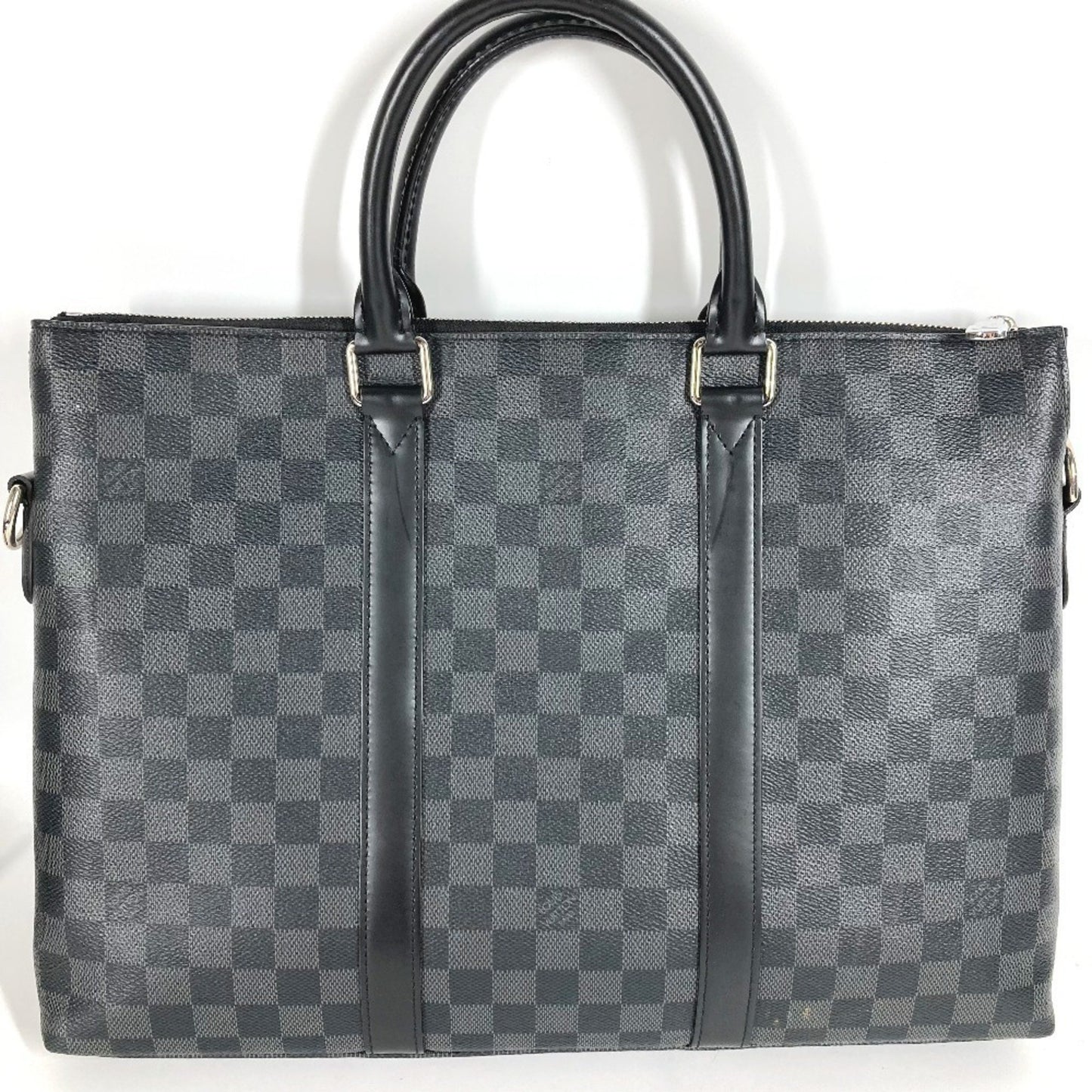 Louis Vuitton N40024 Damier Graphite Anton Briefcase