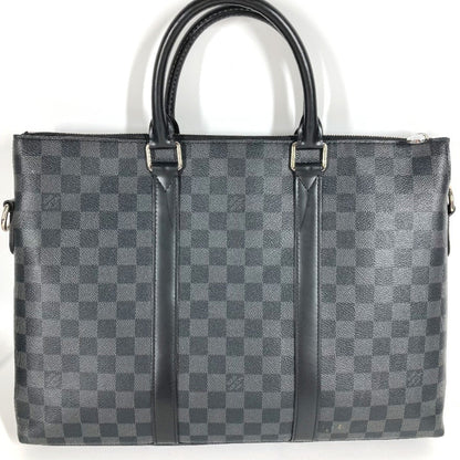 Louis Vuitton N40024 Damier Graphite Anton Briefcase